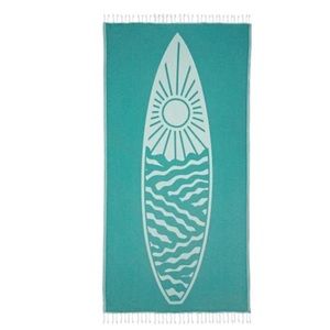 OHA Blue Reversible Beach Towel